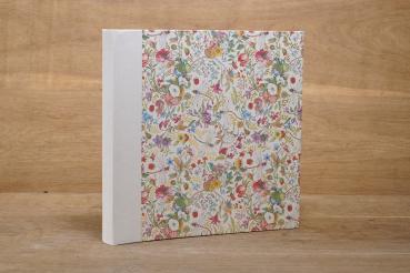 Preview: Elegantes Fotoalbum mit Libellen und Blumen aus der Schreibweise - Manufaktur